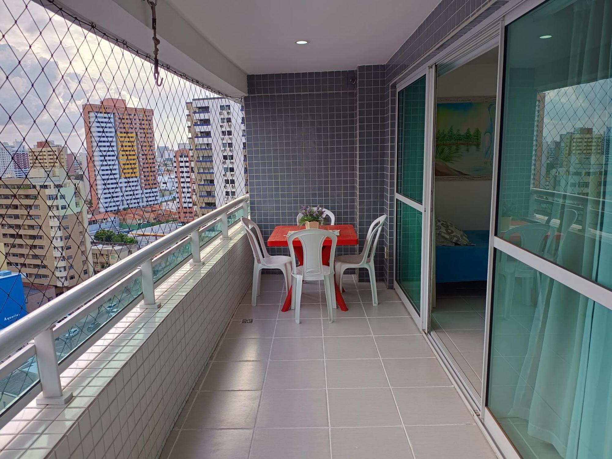 Apartamento No Beach Class Fortaleza Meireles Bagian luar foto